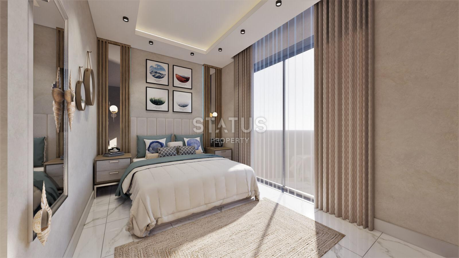 Последние квартиры в проекте долевого строительства с 0% рассрочкой в Авсаларе. 64м2 фото 17