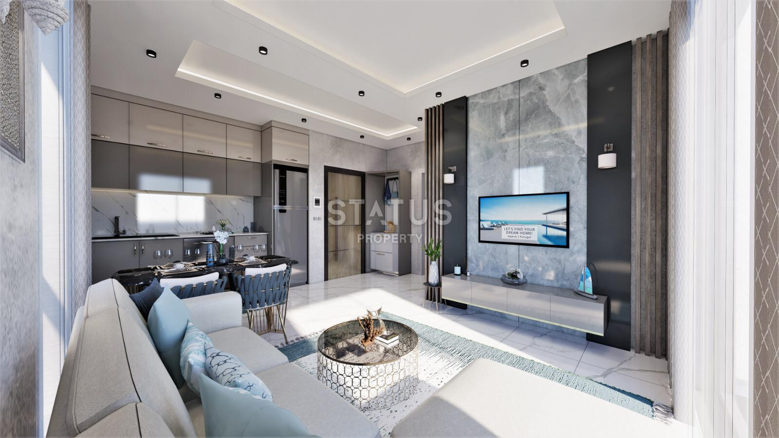 Последние квартиры в проекте долевого строительства с 0% рассрочкой в Авсаларе. 64м2 фото 22