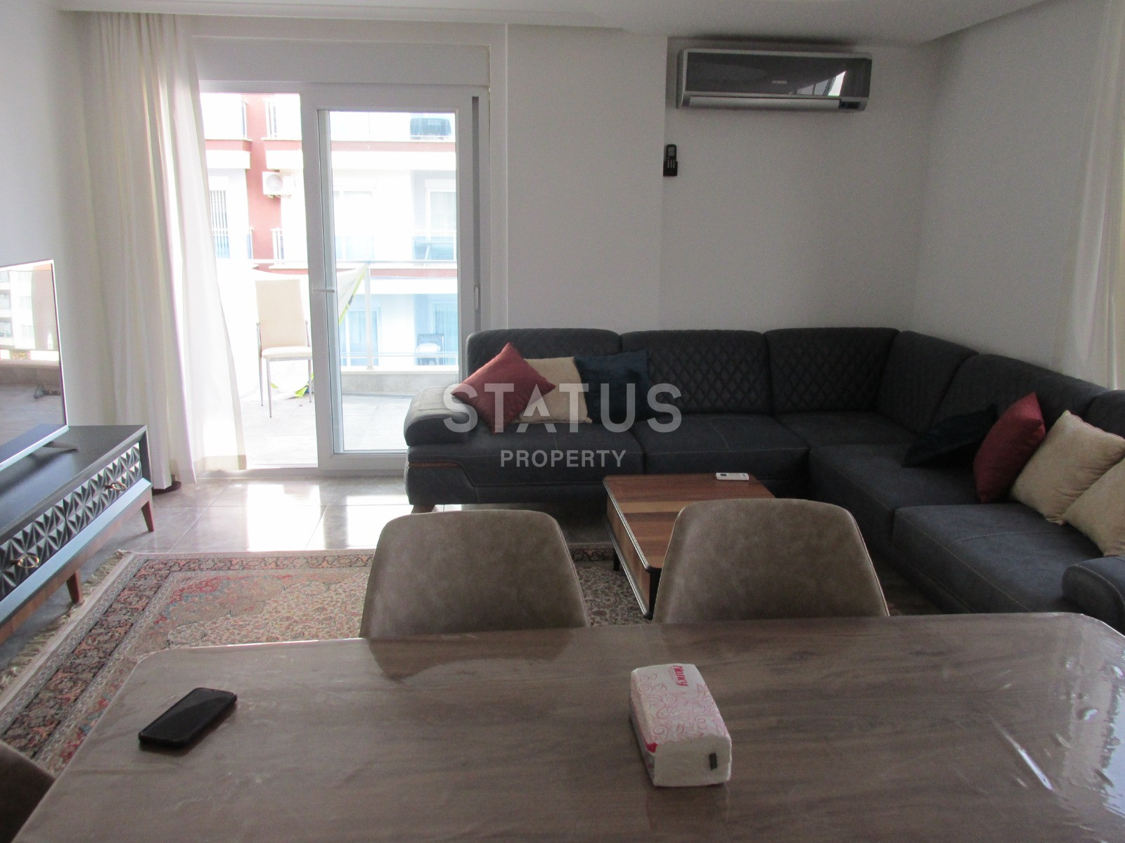 Трёхкомнатная меблированная квартира в ЖК с отельной инфраструктурой в Джикджилли. 115м2 фото 24