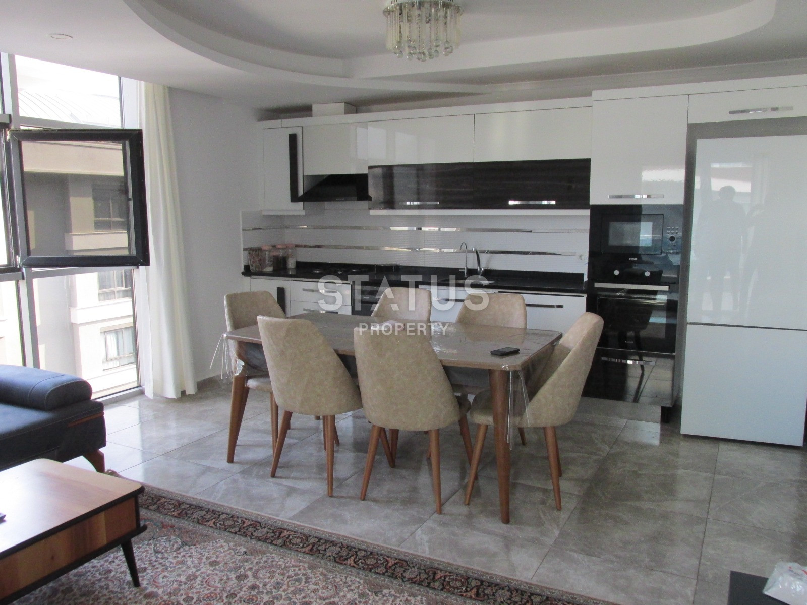 Трёхкомнатная меблированная квартира в ЖК с отельной инфраструктурой в Джикджилли. 115м2 фото 30