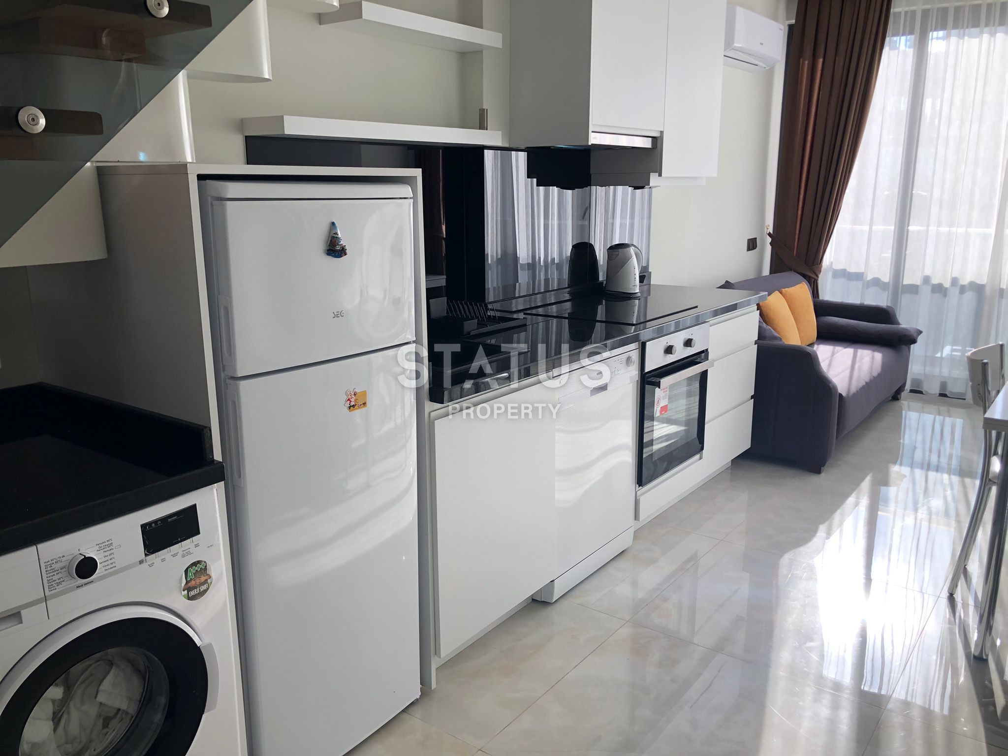Furnished cozy duplex 1+1 in Mahmutlar 60m2 фото 4