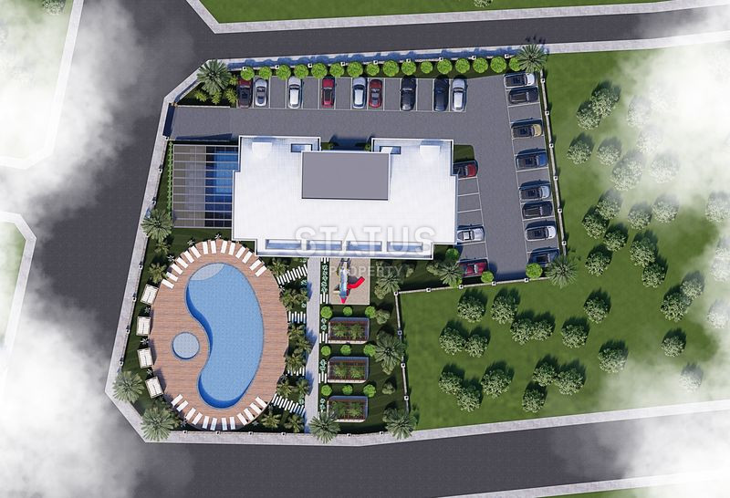 Привлекательный проект долевого строительства 650м от моря в Паялларе. 55м2 – 110м2 фото 8