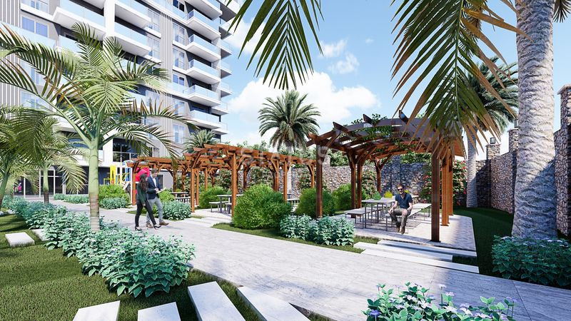 Привлекательный проект долевого строительства 650м от моря в Паялларе. 55м2 – 110м2 фото 12