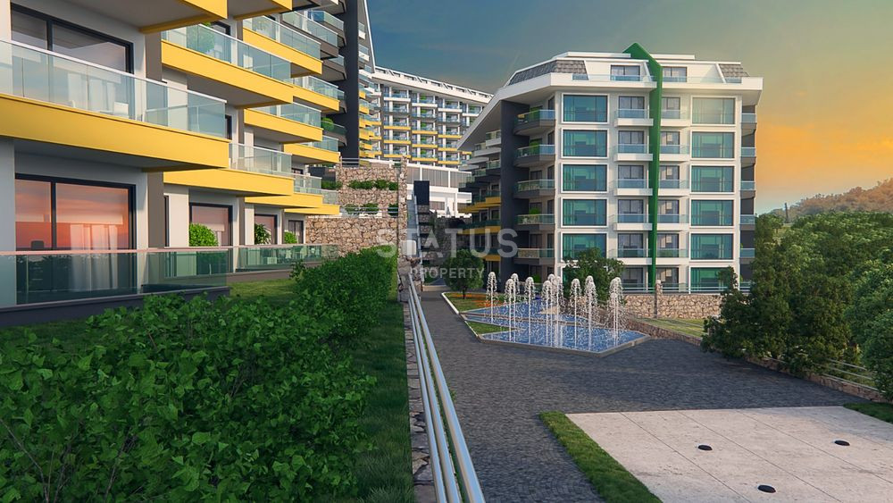 Spacious apartment 1+1 premium developer in Kargicak. 72m2 фото 5