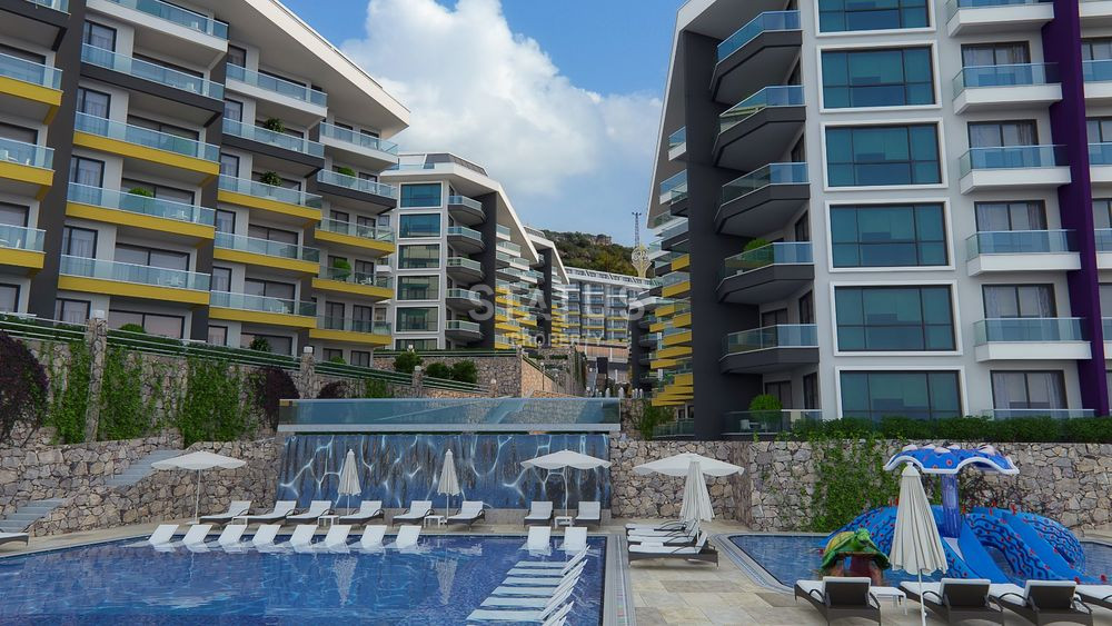 Spacious apartment 1+1 premium developer in Kargicak. 72m2 фото 25