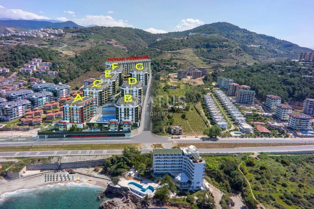 Spacious apartment 1+1 premium developer in Kargicak. 72m2 фото 27