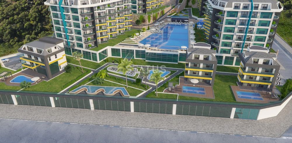 Spacious apartment 1+1 premium developer in Kargicak. 72m2 фото 28