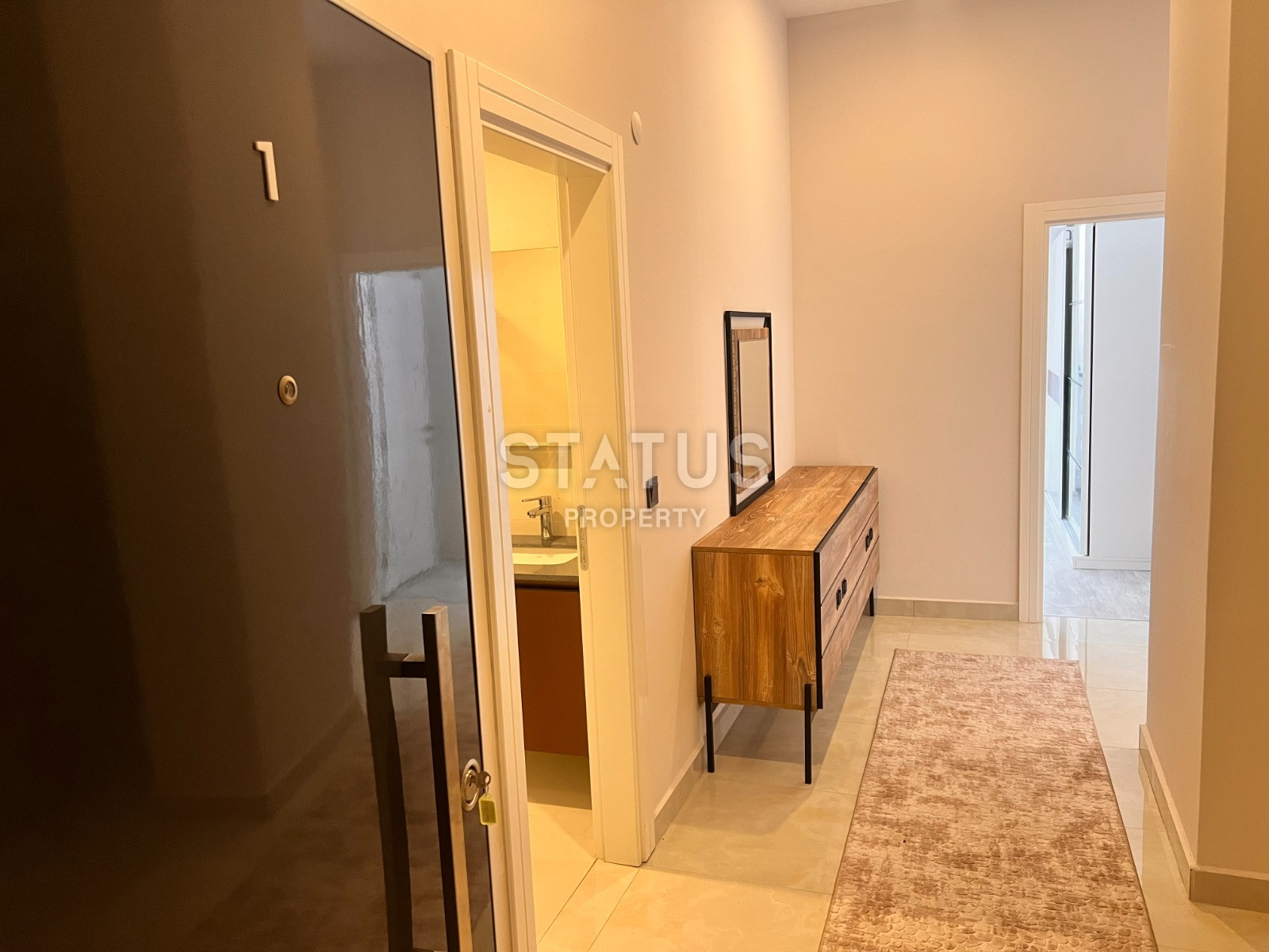 Меблированная просторная квартира 2+1 в современном ЖК в Махмутларе.135м2 фото 13