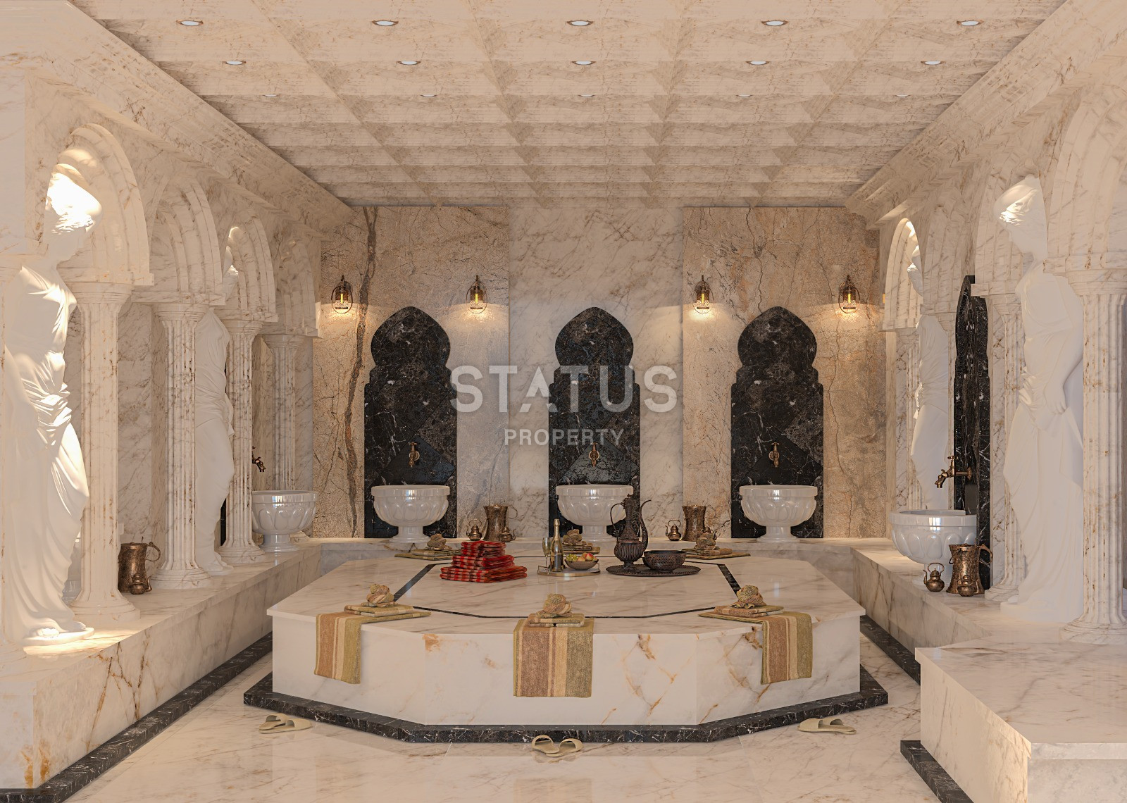 Проект долевого строительства в районе Авсаллар. 55м2 – 165м2 фото 19