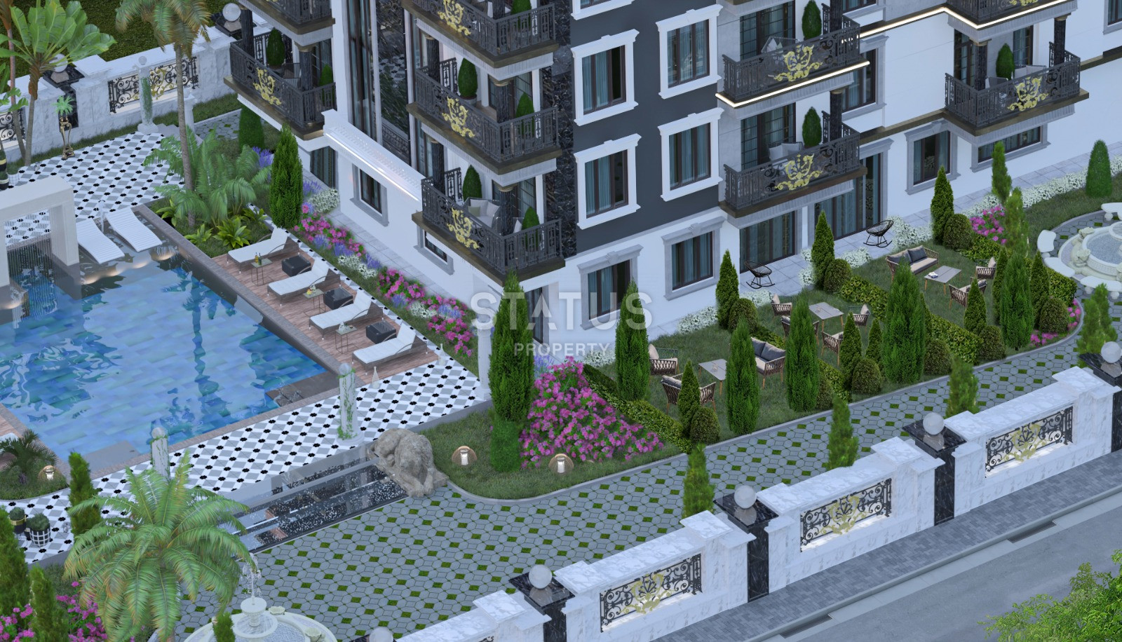 Проект долевого строительства в районе Авсаллар. 55м2 – 165м2 фото 5