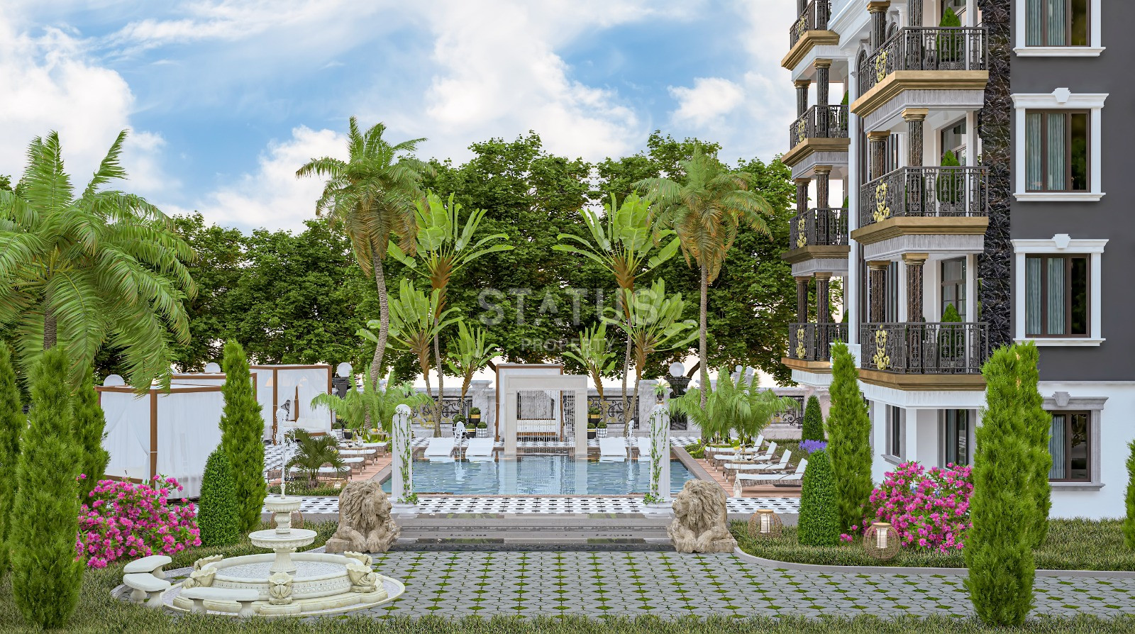 Проект долевого строительства в районе Авсаллар. 55м2 – 165м2 фото 3