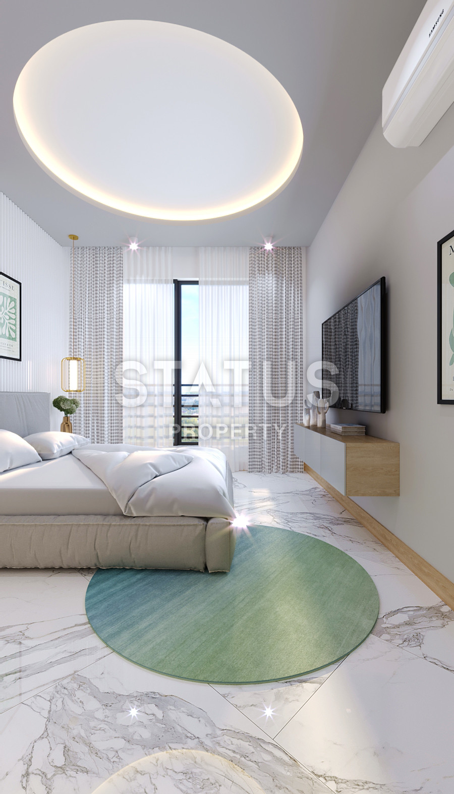 Shared construction project with complete infrastructure in Mahmutlar 350m from the sea. 47m2 -157m2 фото 3