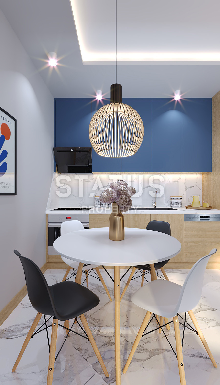 Shared construction project with complete infrastructure in Mahmutlar 350m from the sea. 47m2 -157m2 фото 4