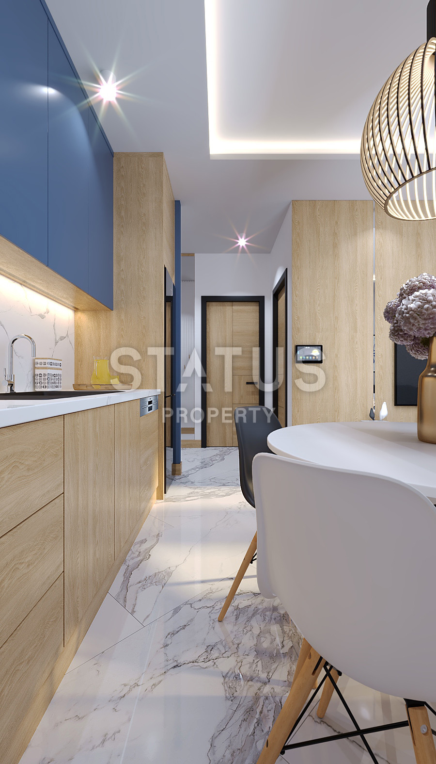 Shared construction project with complete infrastructure in Mahmutlar 350m from the sea. 47m2 -157m2 фото 13