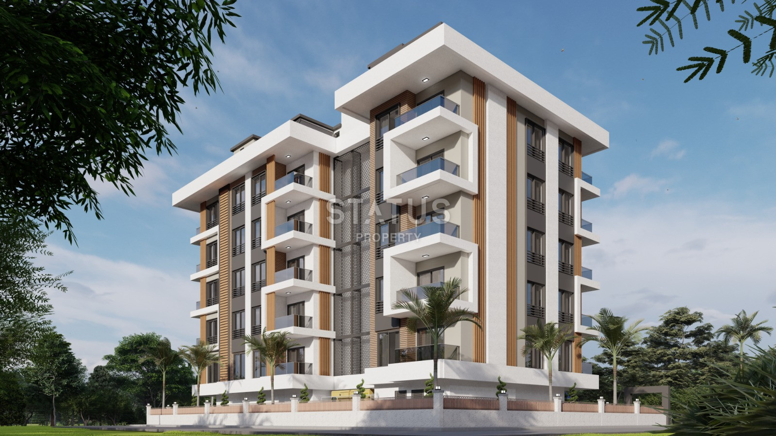 Shared construction project with complete infrastructure in Mahmutlar 350m from the sea. 47m2 -157m2 фото 22