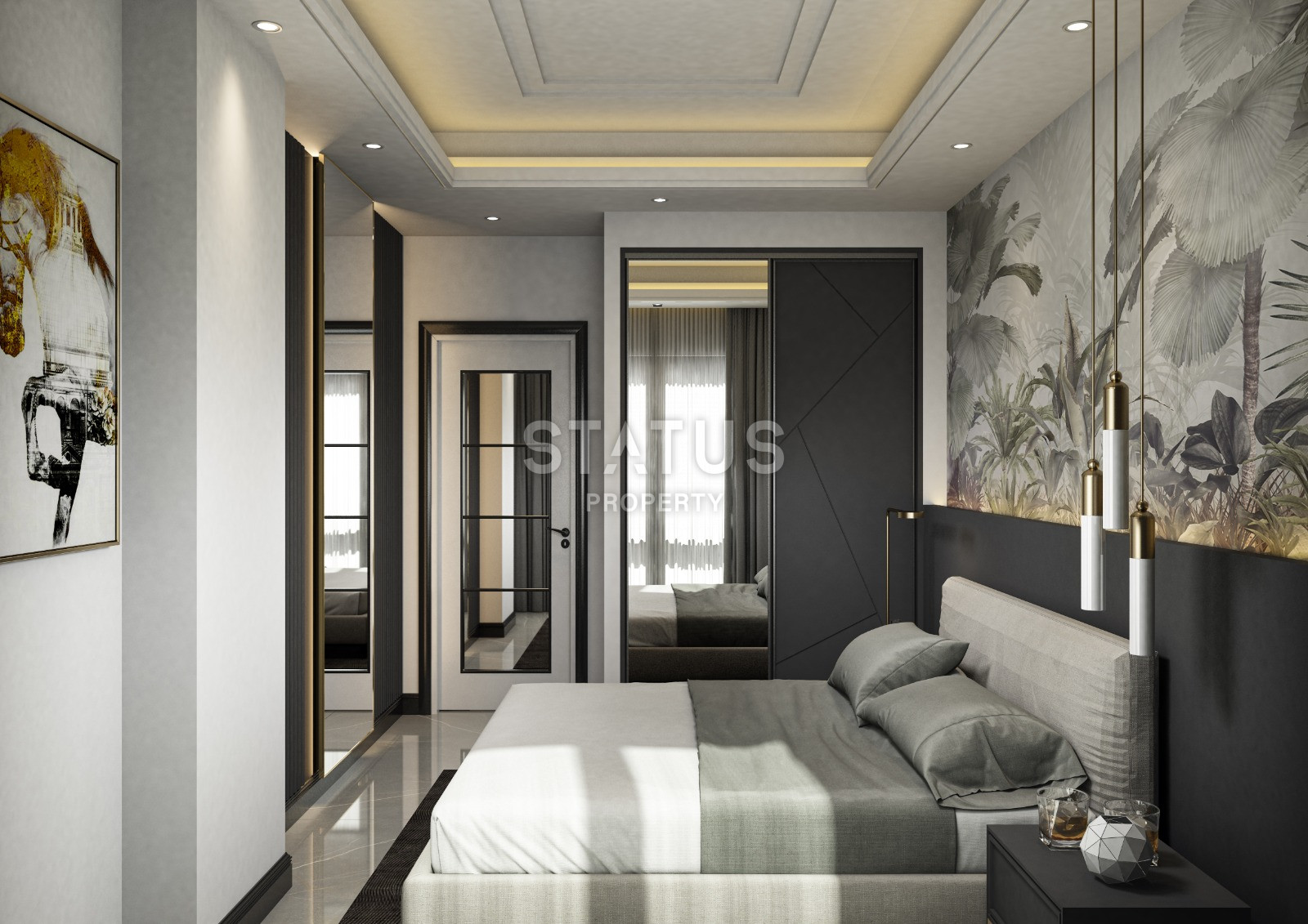 Новый проект долевого строительства 350м от моря в Махмутларе. 45м2-130м2 фото 10