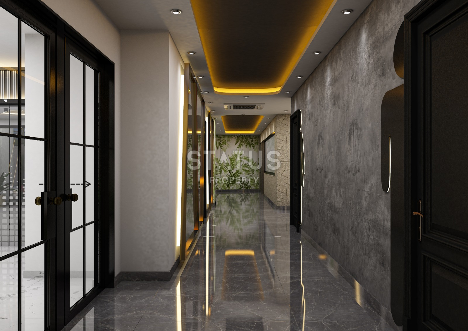 Новый проект долевого строительства 350м от моря в Махмутларе. 45м2-130м2 фото 13