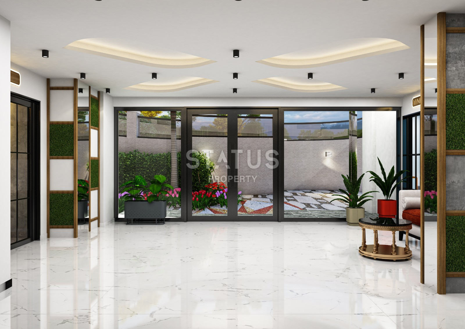 Новый проект долевого строительства 350м от моря в Махмутларе. 45м2-130м2 фото 16