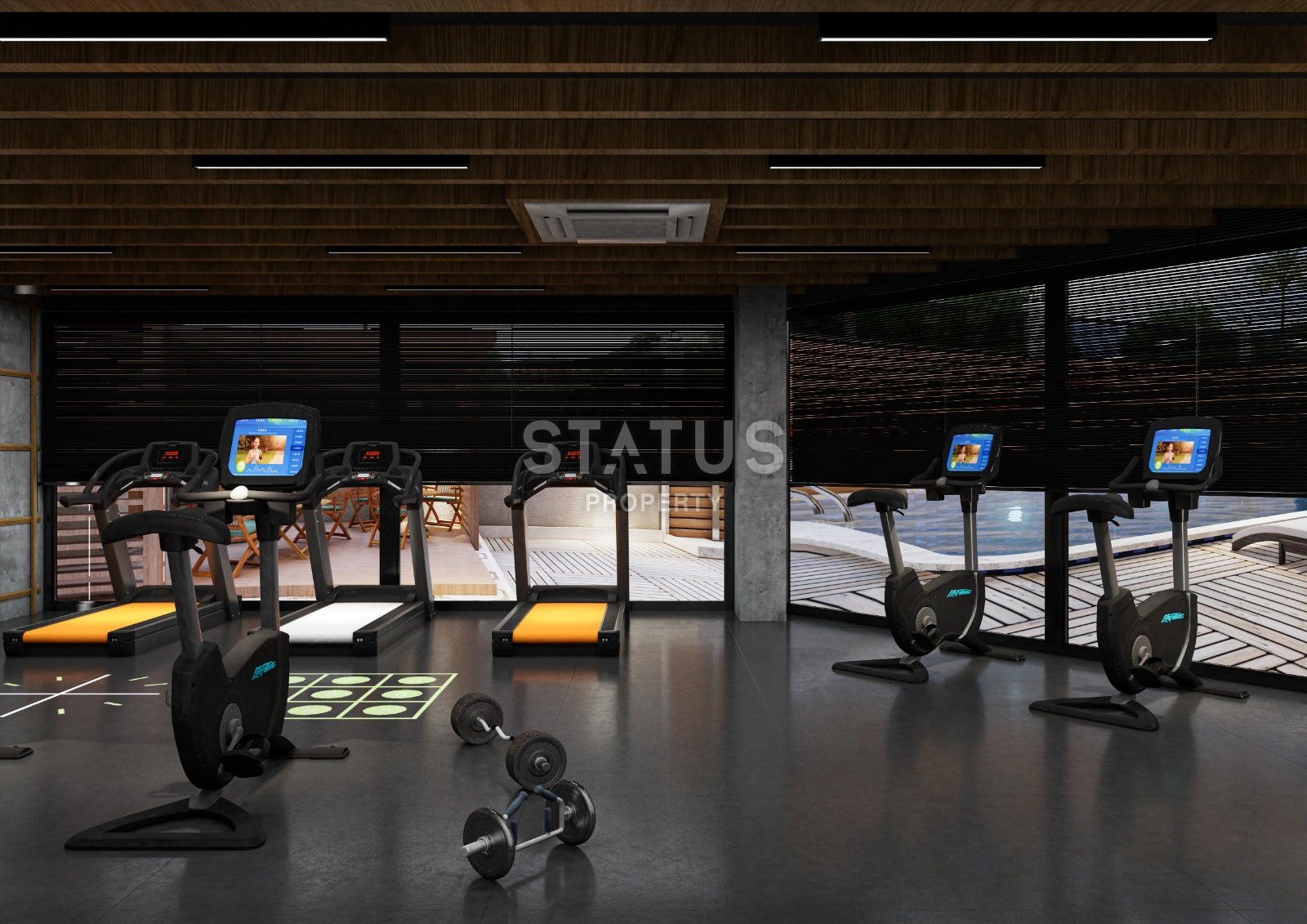 Новый проект долевого строительства 350м от моря в Махмутларе. 45м2-130м2 фото 23