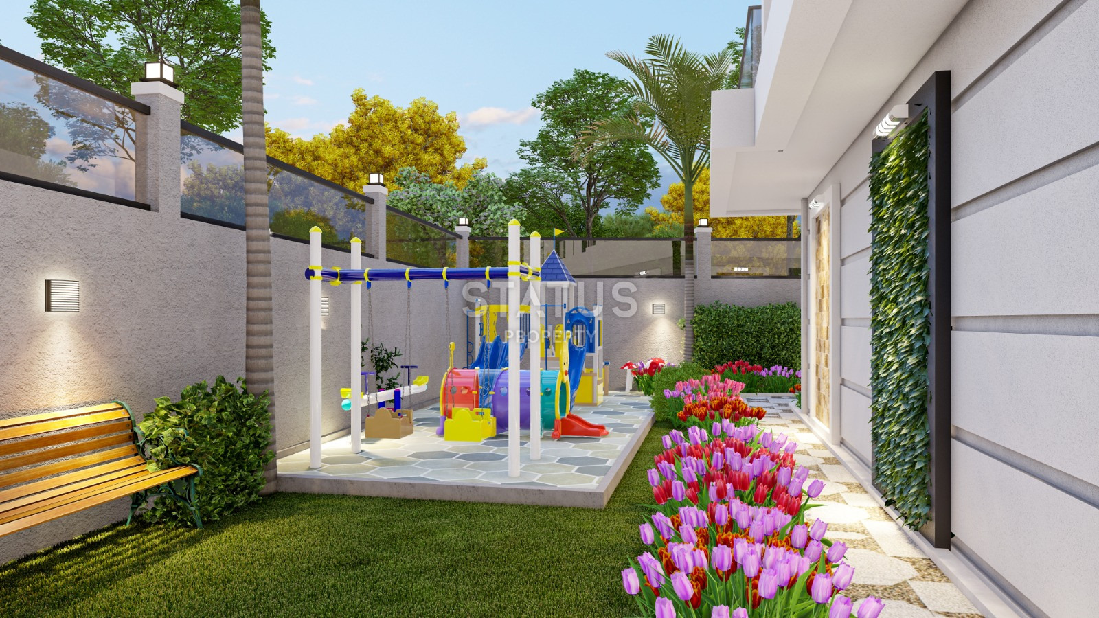 Новый проект долевого строительства 350м от моря в Махмутларе. 45м2-130м2 фото 27