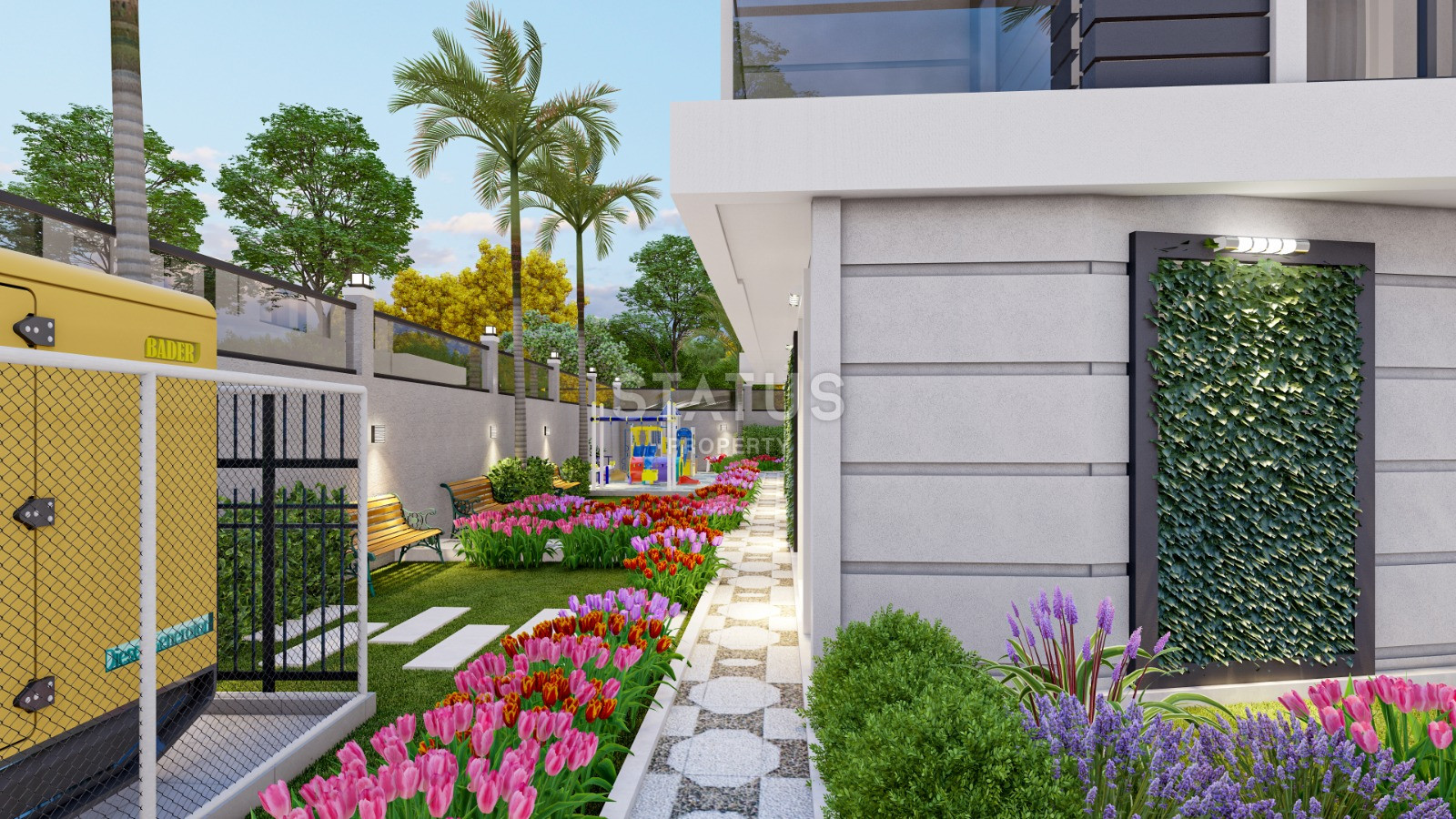 Новый проект долевого строительства 350м от моря в Махмутларе. 45м2-130м2 фото 28