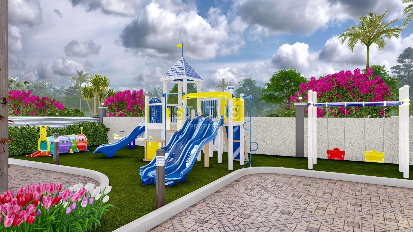 Новый двенадцатиэтажный жилой комплекс в Махмутларе фото 7