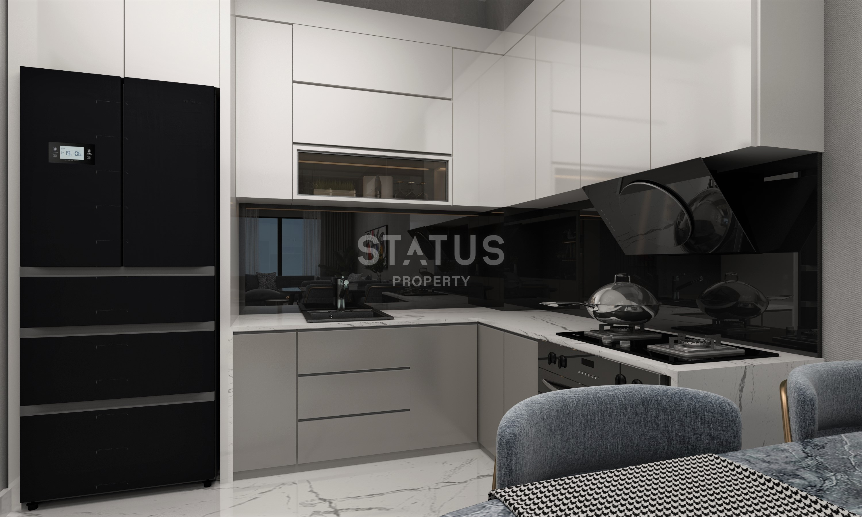 Интересный проект долевого строительства в Махмутларе. 56м2 – 130м2 фото 7