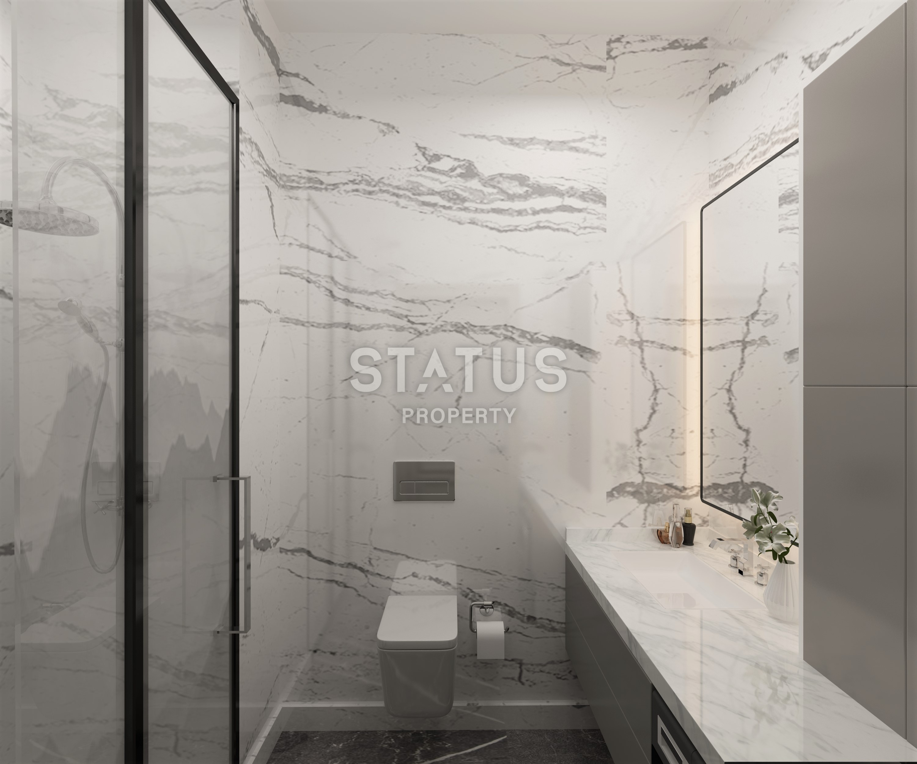 Интересный проект долевого строительства в Махмутларе. 56м2 – 130м2 фото 9