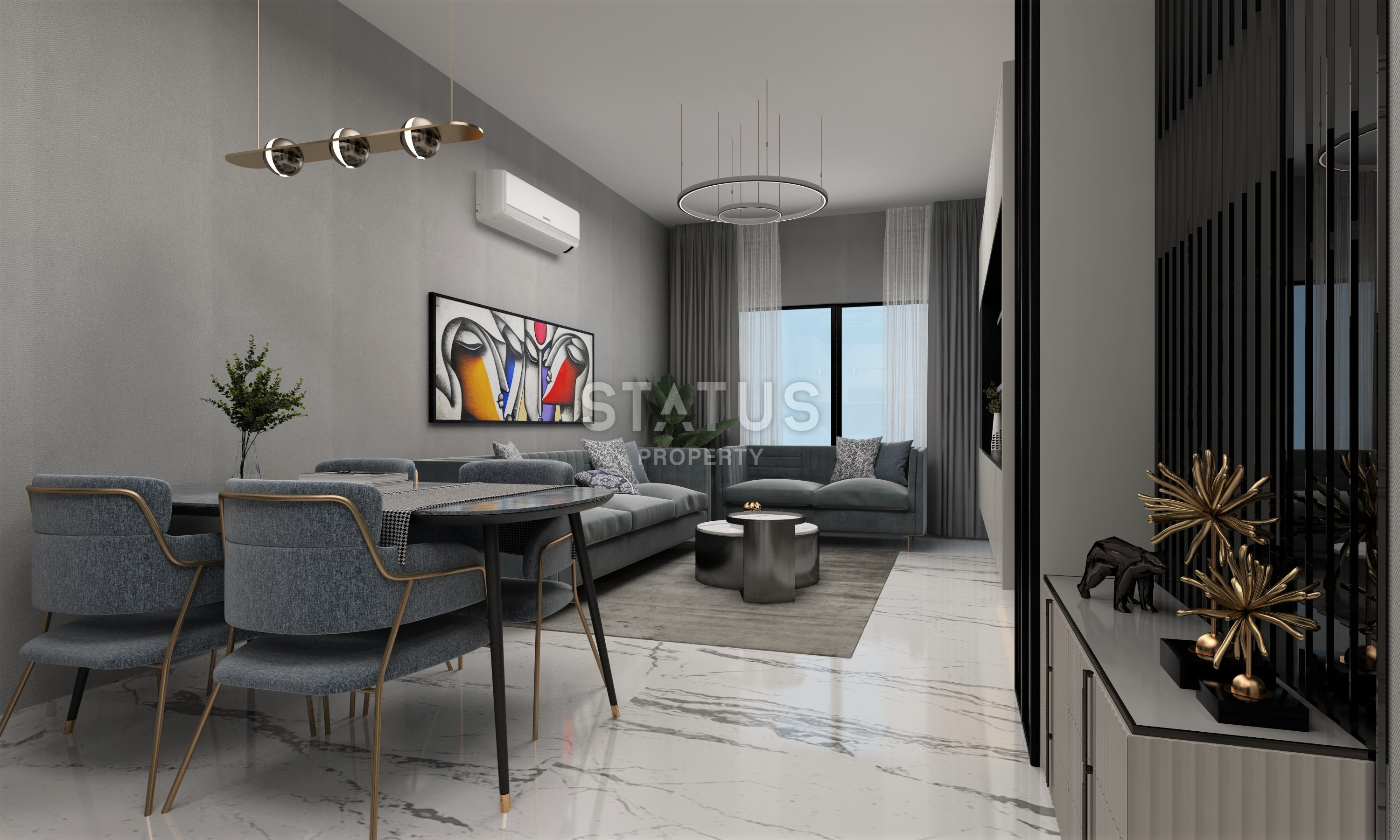 Интересный проект долевого строительства в Махмутларе. 56м2 – 130м2 фото 15