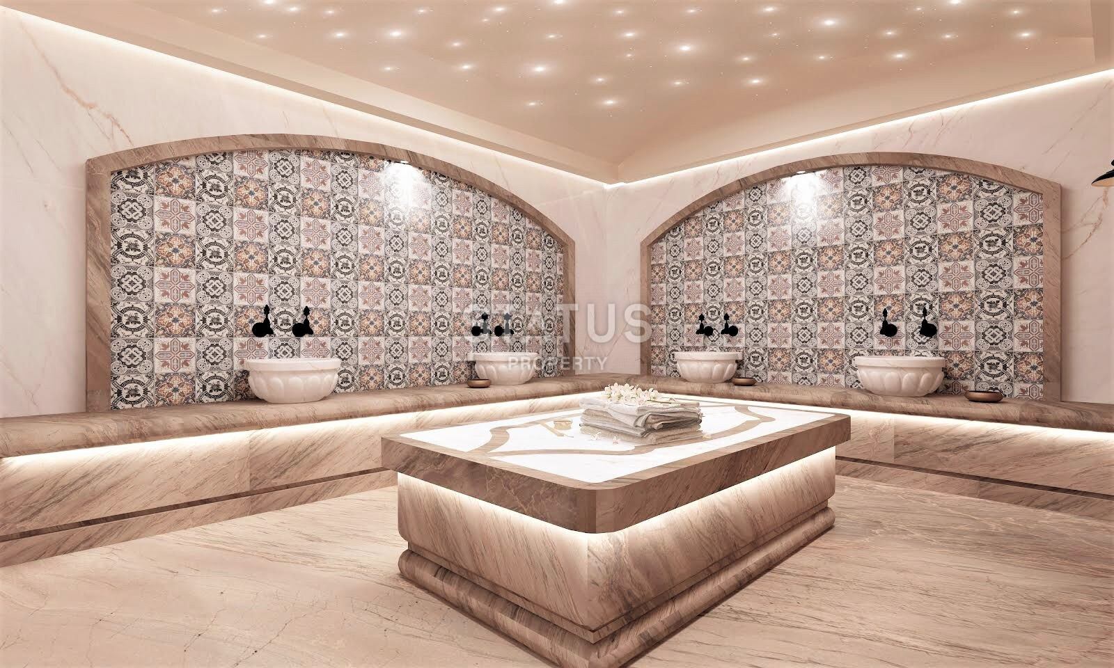 Интересный проект долевого строительства в Махмутларе. 56м2 – 130м2 фото 24