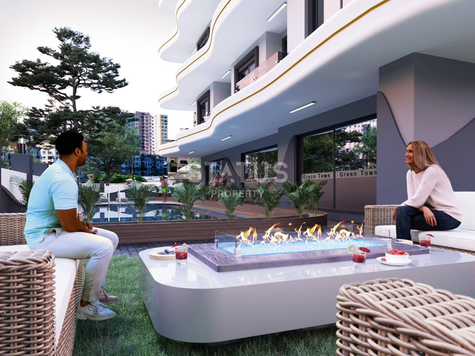 Интересный проект долевого строительства в Махмутларе. 56м2 – 130м2 фото 27