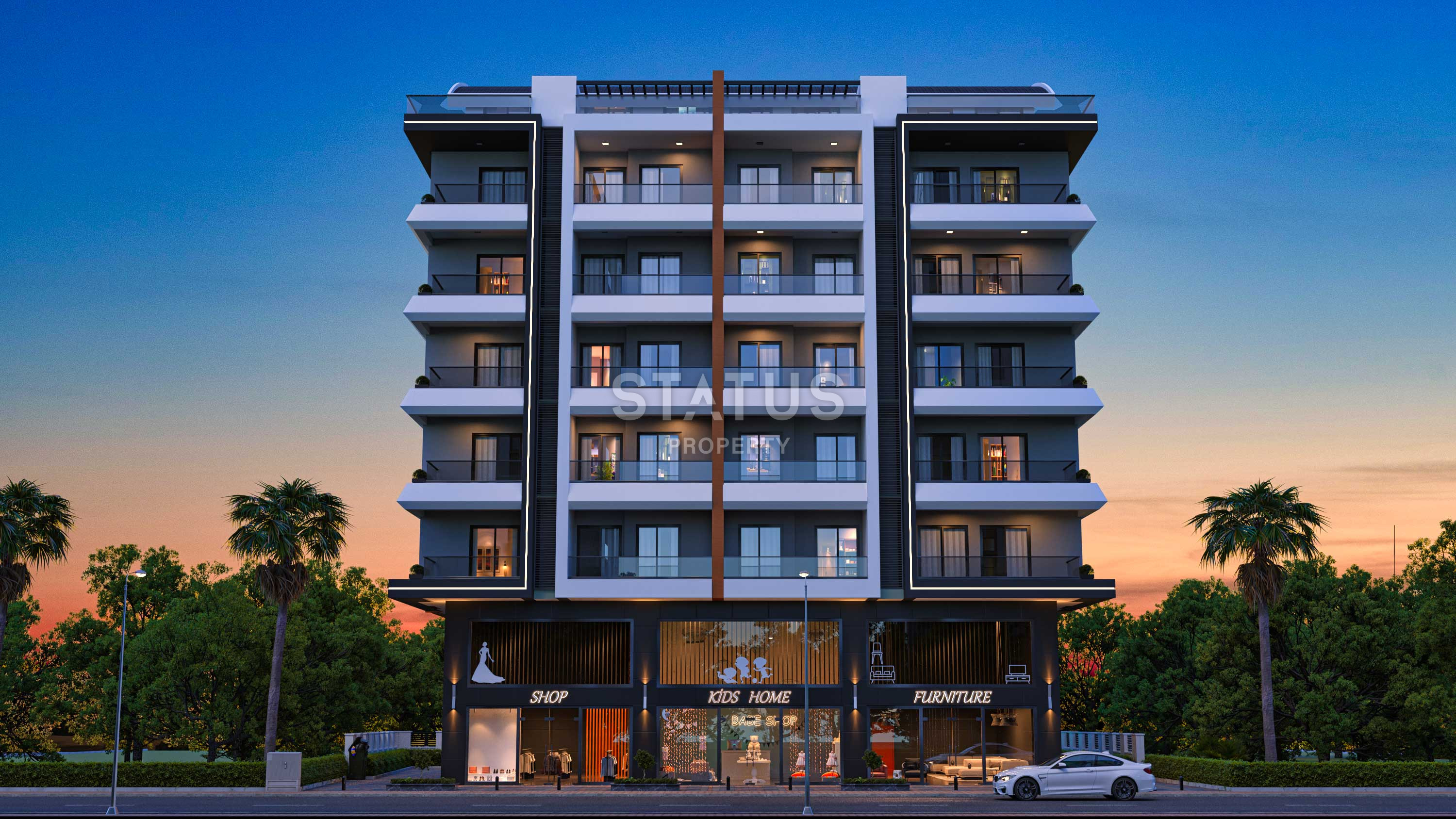 Shared construction project within walking distance from the sea in Mahmutlar фото 3