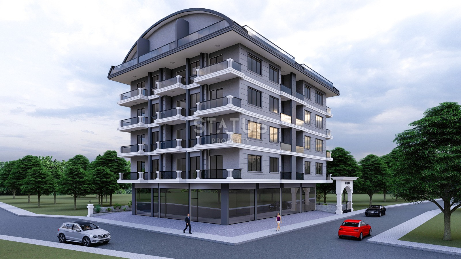 Горячая инвестиция в центре Аланьи. 43м2 – 168м2 фото 1