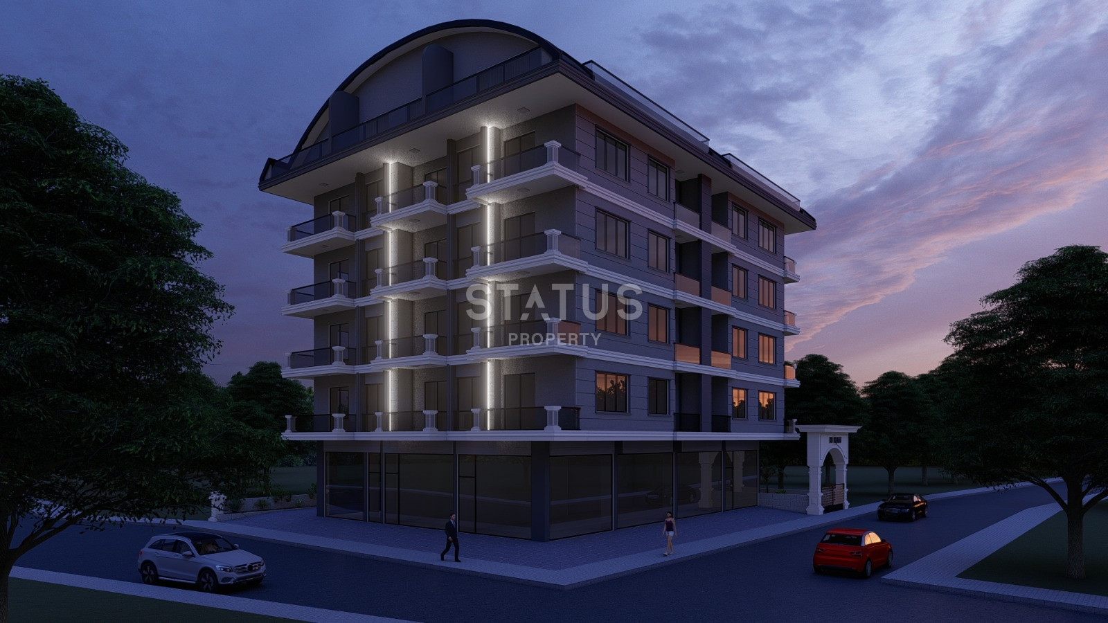 Горячая инвестиция в центре Аланьи. 43м2 – 168м2 фото 2