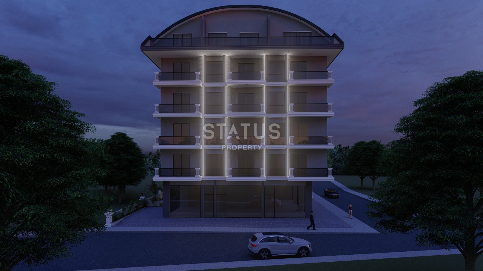 Горячая инвестиция в центре Аланьи. 43м2 – 168м2 фото 3