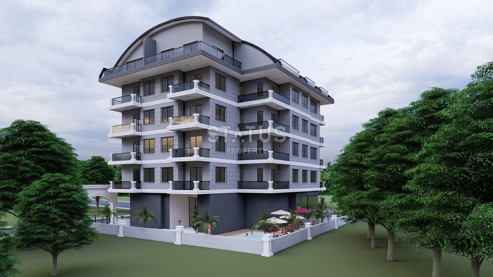 Горячая инвестиция в центре Аланьи. 43м2 – 168м2 фото 12