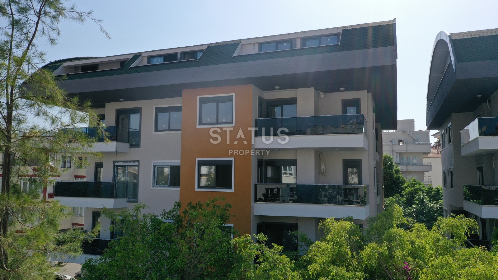 Две квартиры 1+1 в центре Аланьи в новом ЖК. 55м2 фото 2