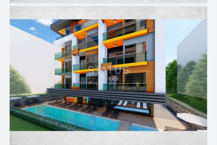 Duplex 2+1 in the center of Alanya in a new residential complex with infrastructure. 120m2 фото 4