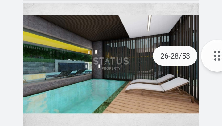 Duplex 2+1 in the center of Alanya in a new residential complex with infrastructure. 120m2 фото 8