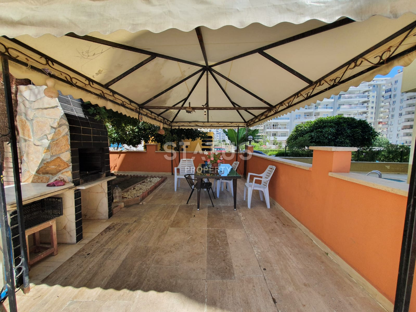 Furnished duplex with sea and Kale views in Makhumtlar. 190m2 фото 20