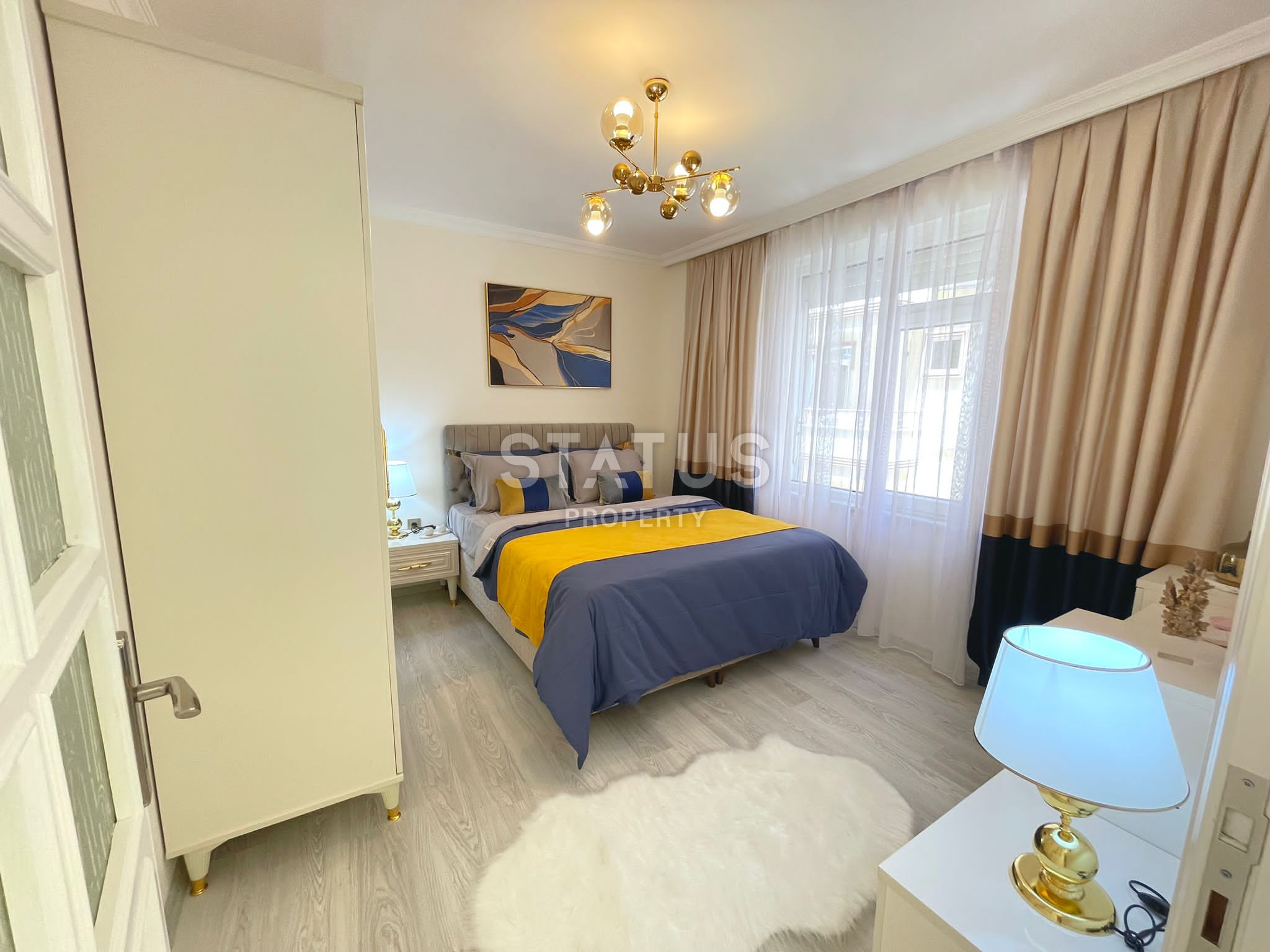 Двухкомнатная квартира в центре Аланьи, пляж Клеопатра. 60м2 фото 5