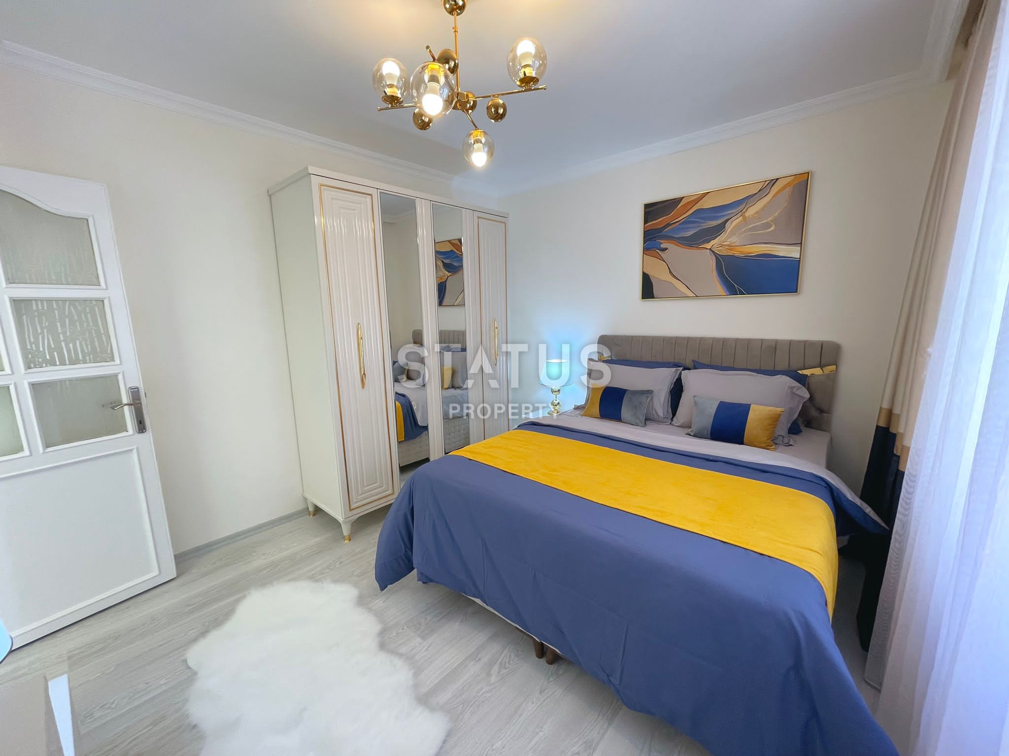 Двухкомнатная квартира в центре Аланьи, пляж Клеопатра. 60м2 фото 7