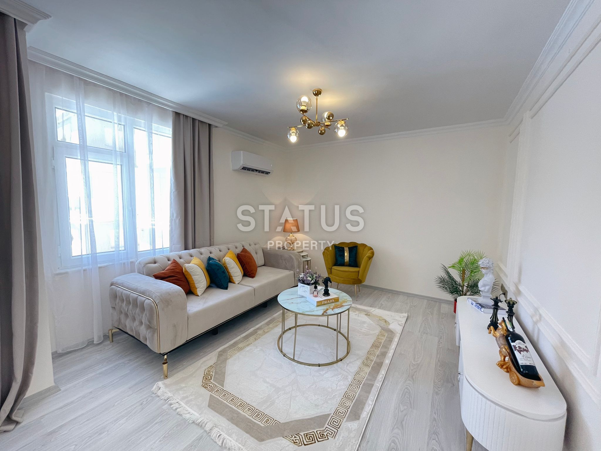 Двухкомнатная квартира в центре Аланьи, пляж Клеопатра. 60м2 фото 17