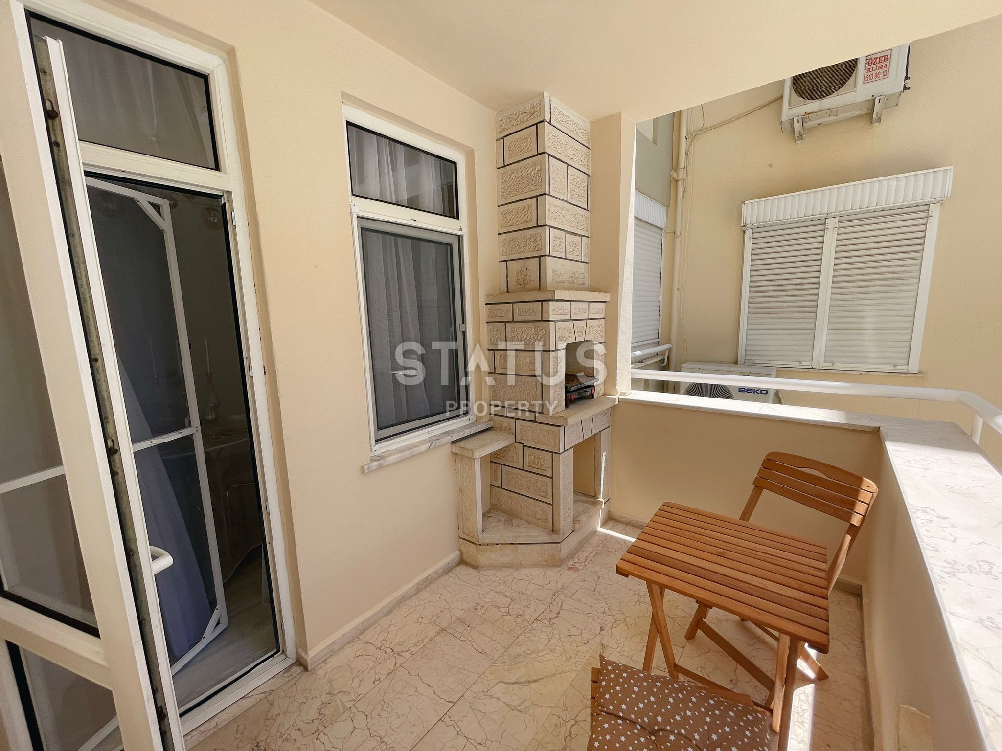 Двухкомнатная квартира в центре Аланьи, пляж Клеопатра. 60м2 фото 22