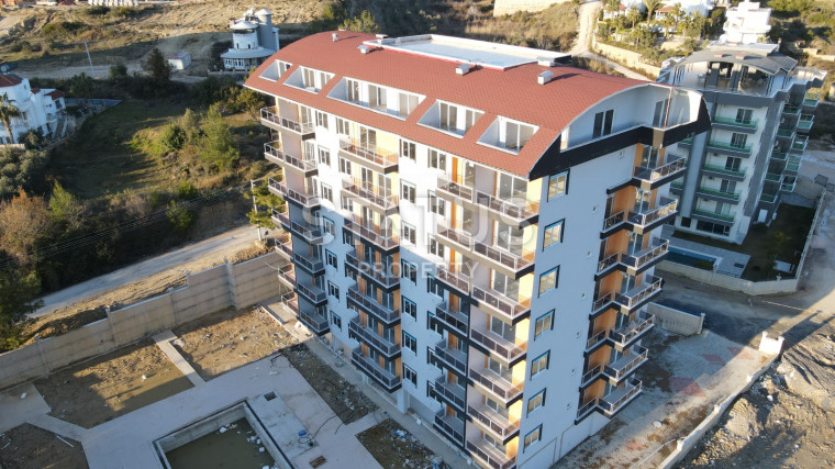 Двухкомнатная новая квартира в Авсалларе. 50м2 фото 1