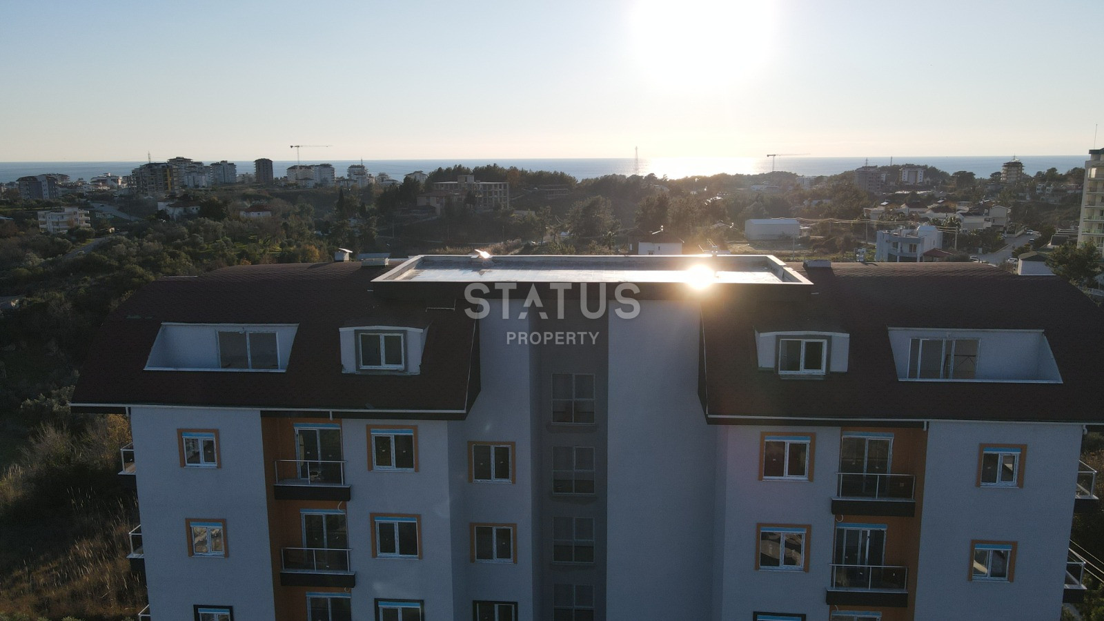 Двухкомнатная новая квартира в Авсалларе. 50м2 фото 19