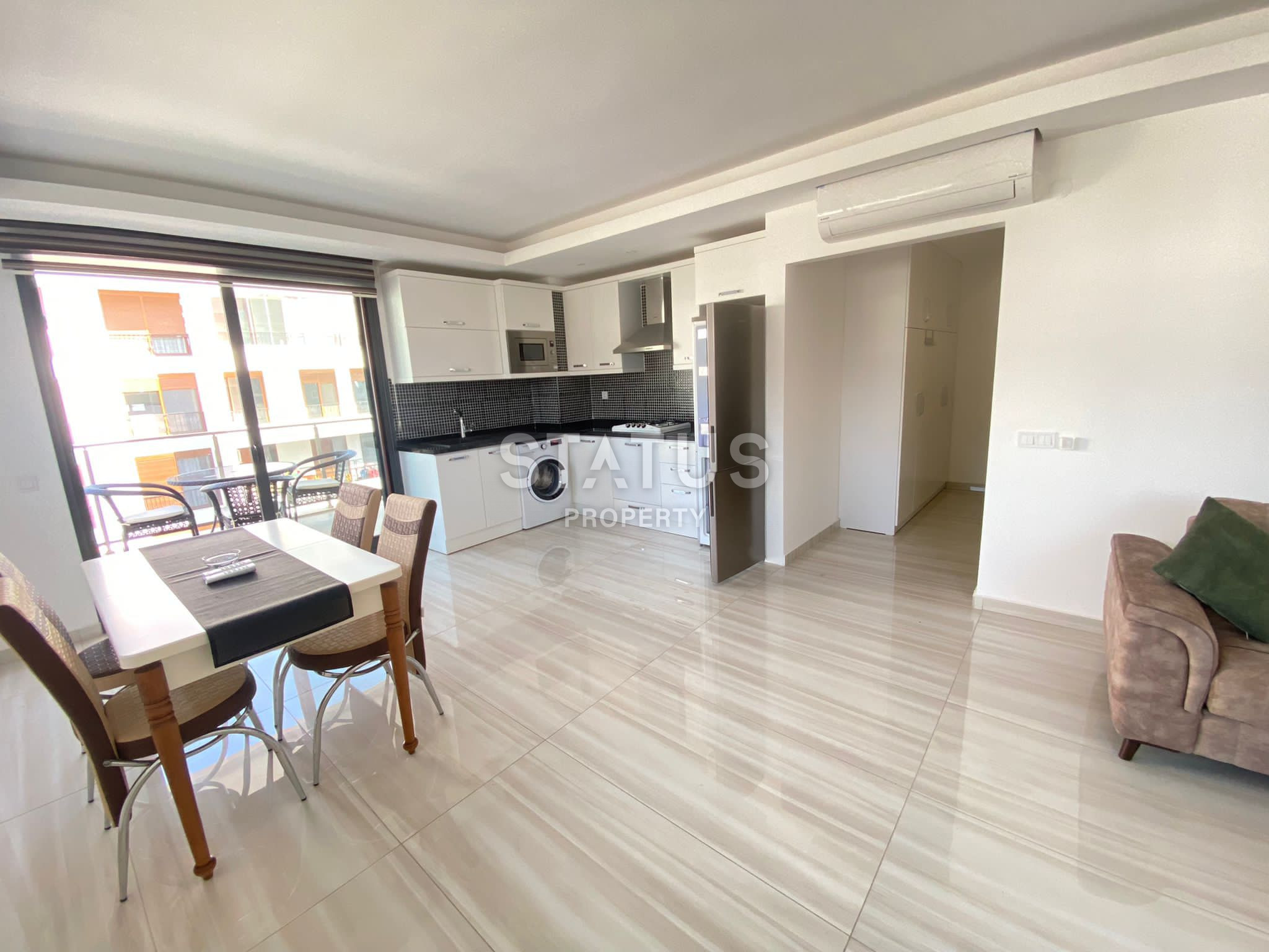 Просторная квартира на берегу моря 1+1 в Кестеле. 85м2 фото 5