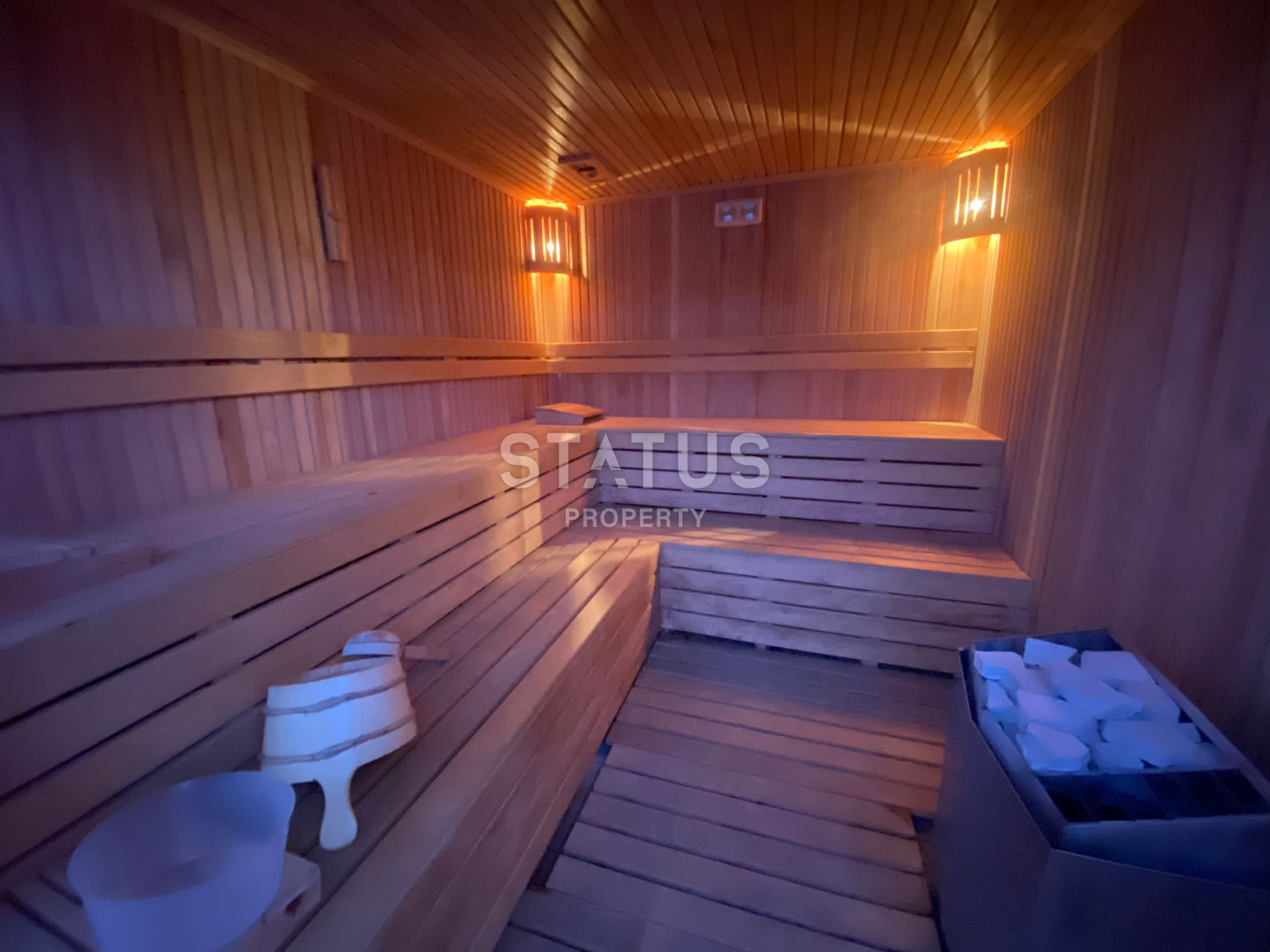 Просторная квартира на берегу моря 1+1 в Кестеле. 85м2 фото 6