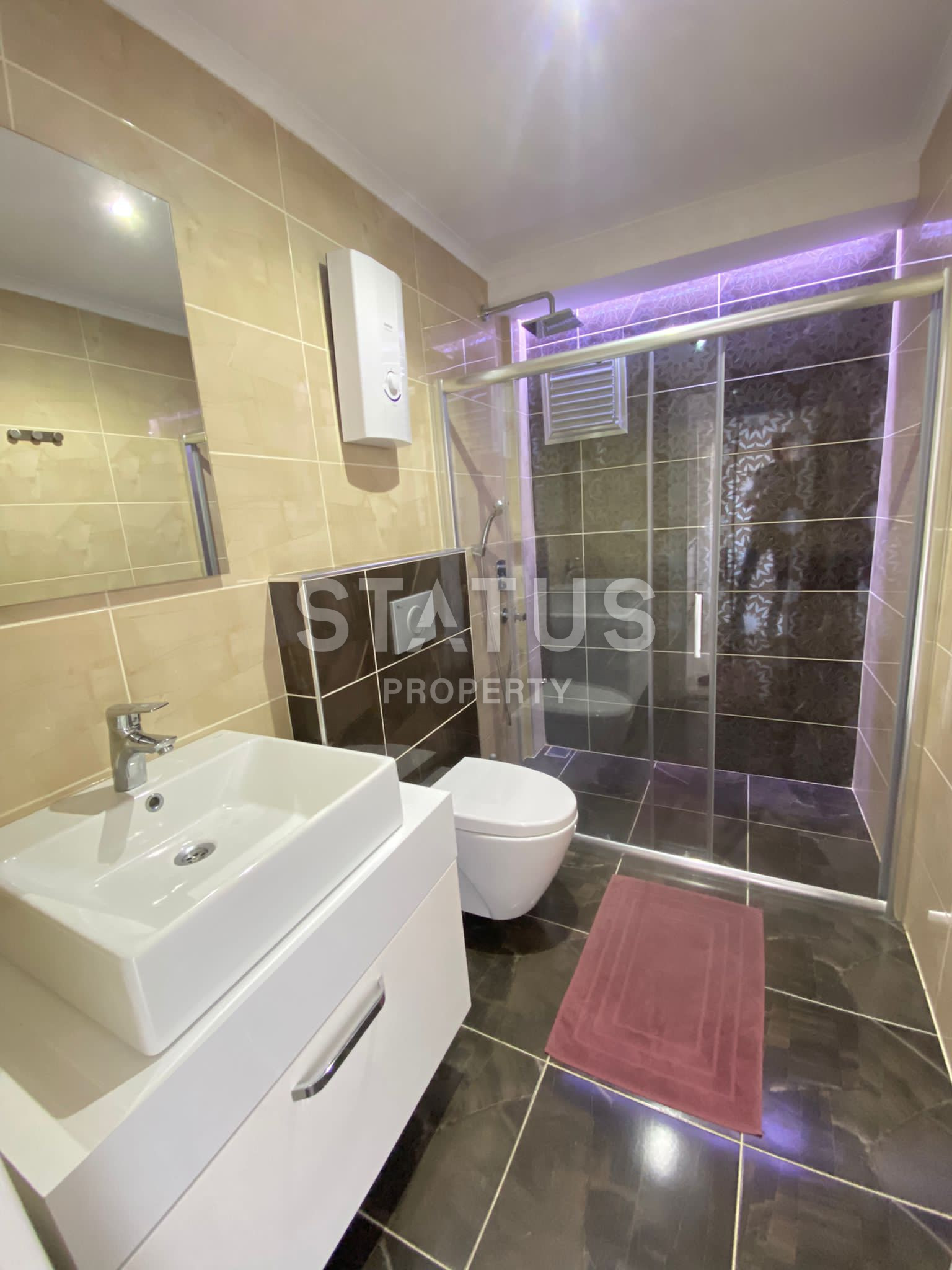 Просторная квартира на берегу моря 1+1 в Кестеле. 85м2 фото 7