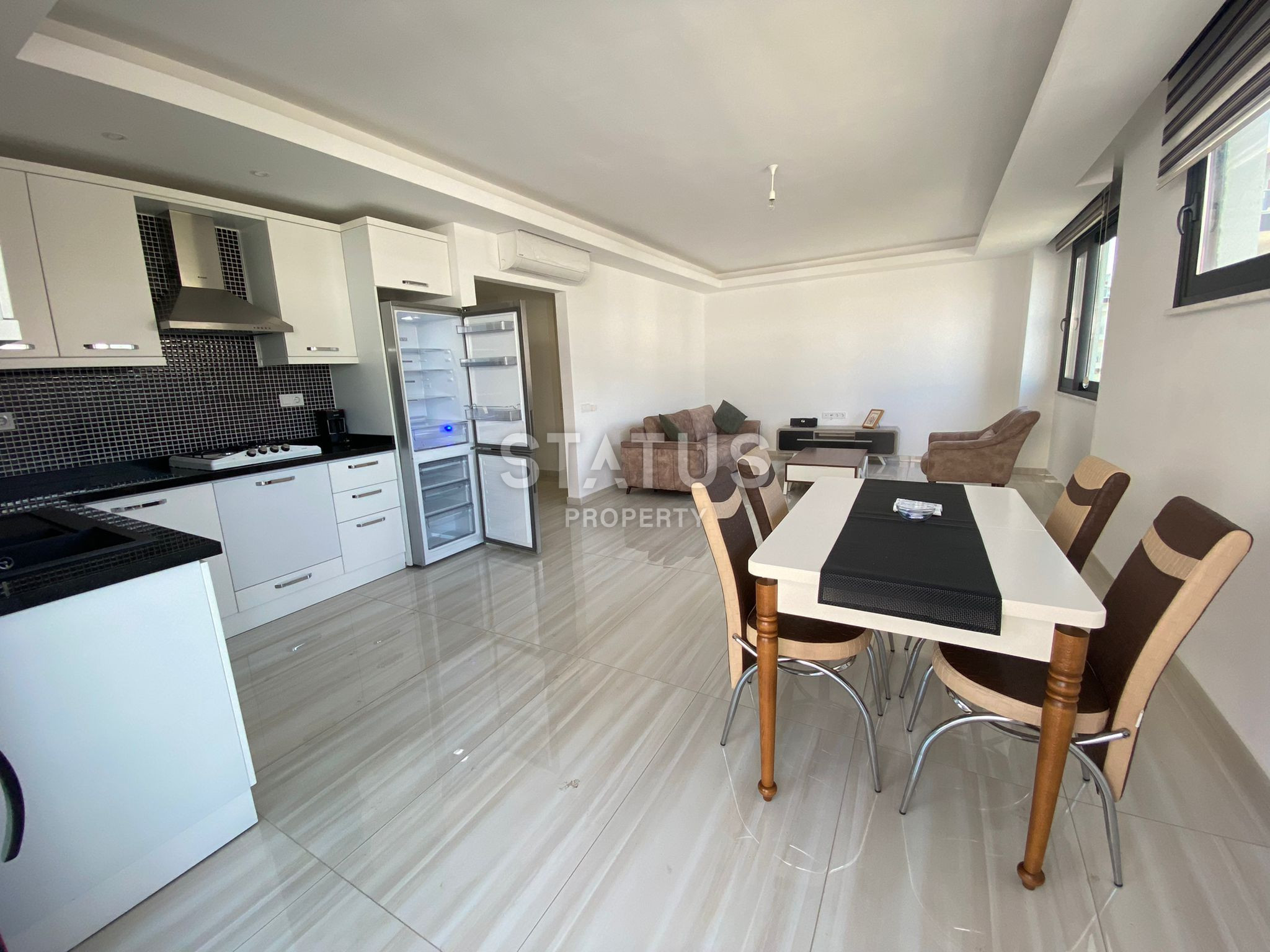 Просторная квартира на берегу моря 1+1 в Кестеле. 85м2 фото 11